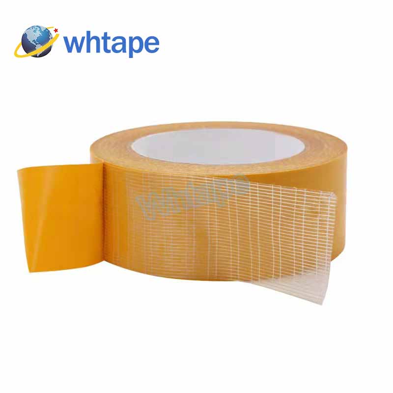 Double Side Fiberglass Mesh Reinforced Carpet Duct Tape