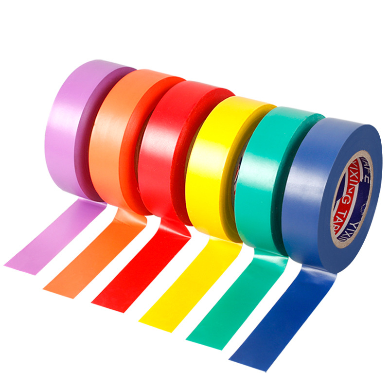 multi color pvc electrical insulation tape