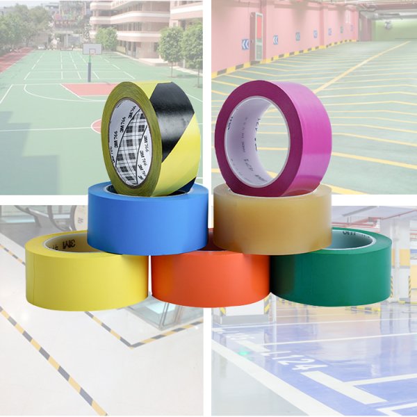 3M 471 Vinyl Floor Tape application