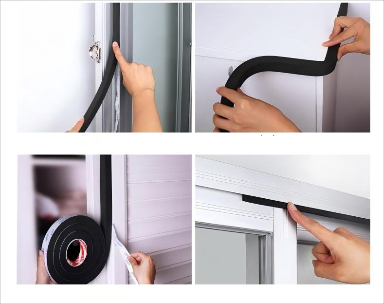 eva foam tape anti shock for window door applicationtion