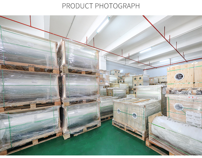 Clear PET film jumbo roll