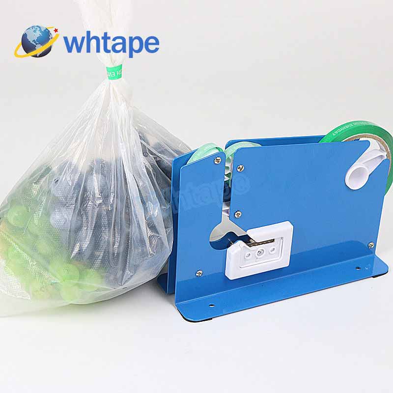 blue bag sealer machine for supermarket poly bag