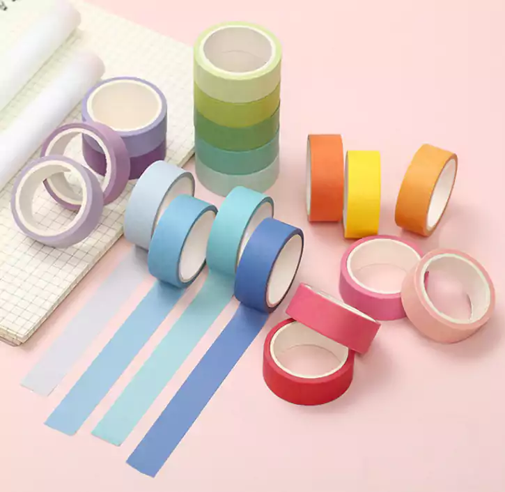 multicolor scrapbook washi tape