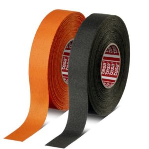 black and orange wire harness tape tesa 51036
